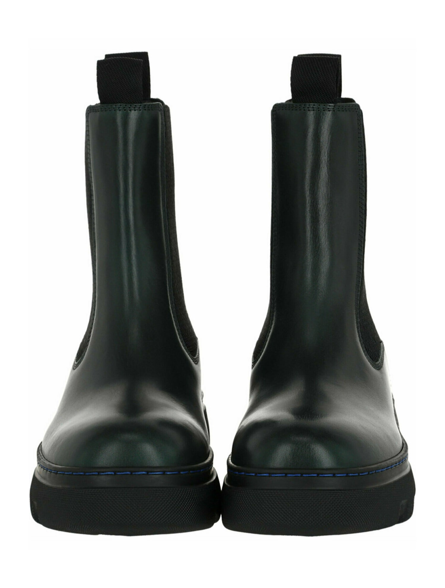 Burberry Calf Leather Chelsea Boots w/ Tags